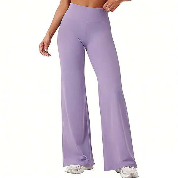 🔥 Women's High-Waist No-Front-Seam Tummy Control Sculpting Pants
