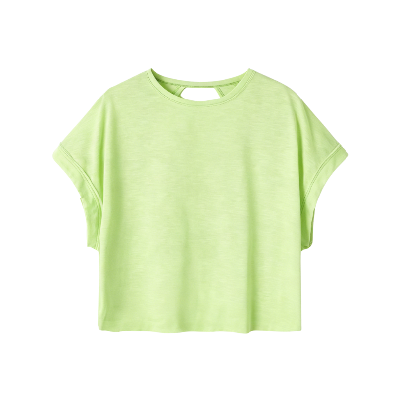 Women Open Back Tops Workout Backless Shirts