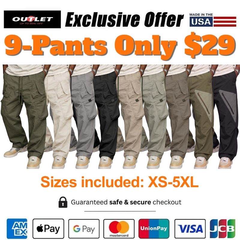 Utility Straight Fit Cargo Pants