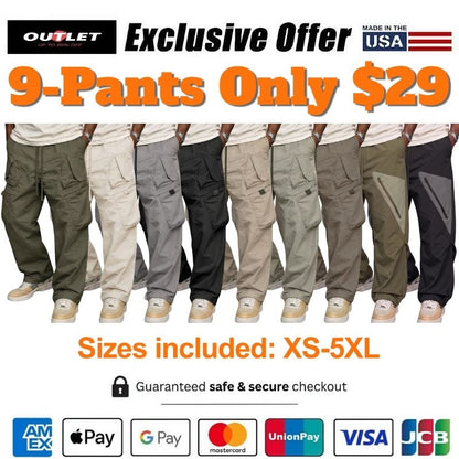 Utility Straight Fit Cargo Pants