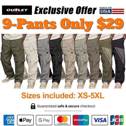 Utility Straight Fit Cargo Pants