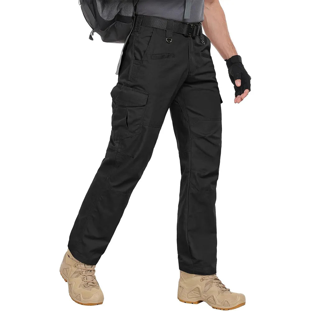 🔥Men's Ripstop Water-Resistant Cargo Pants,Ripstop Water Resistant Hiking Work Pants