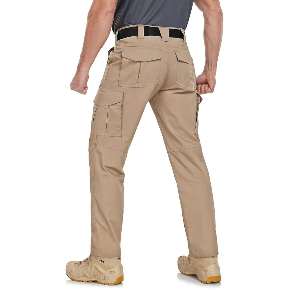 🔥Men's Ripstop Water-Resistant Cargo Pants,Ripstop Water Resistant Hiking Work Pants