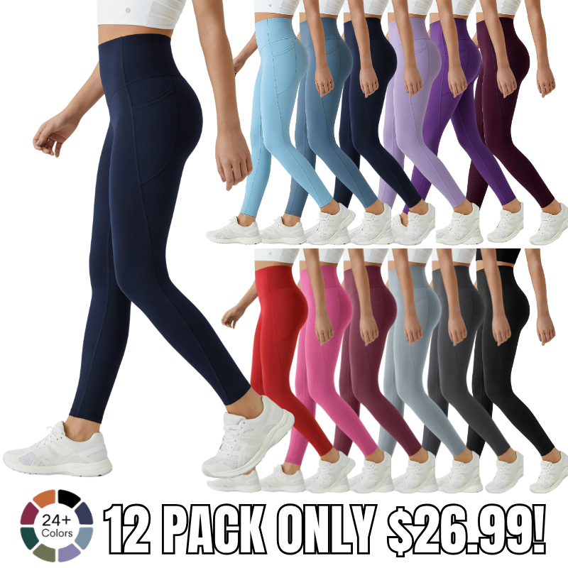 Tummy Control Pocket Shaping Training Leggings