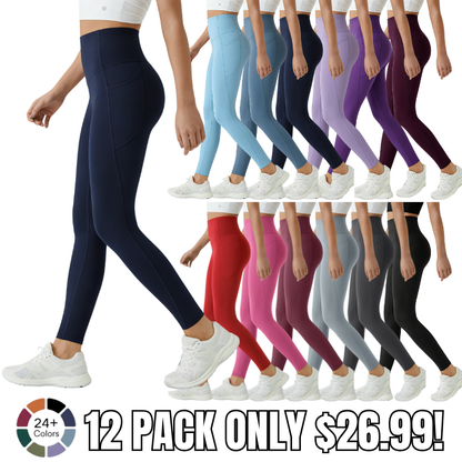 Tummy Control Pocket Shaping Training Leggings