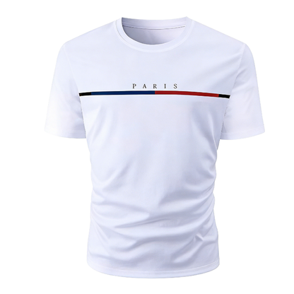 Men's Letter Graphic Tee Tops