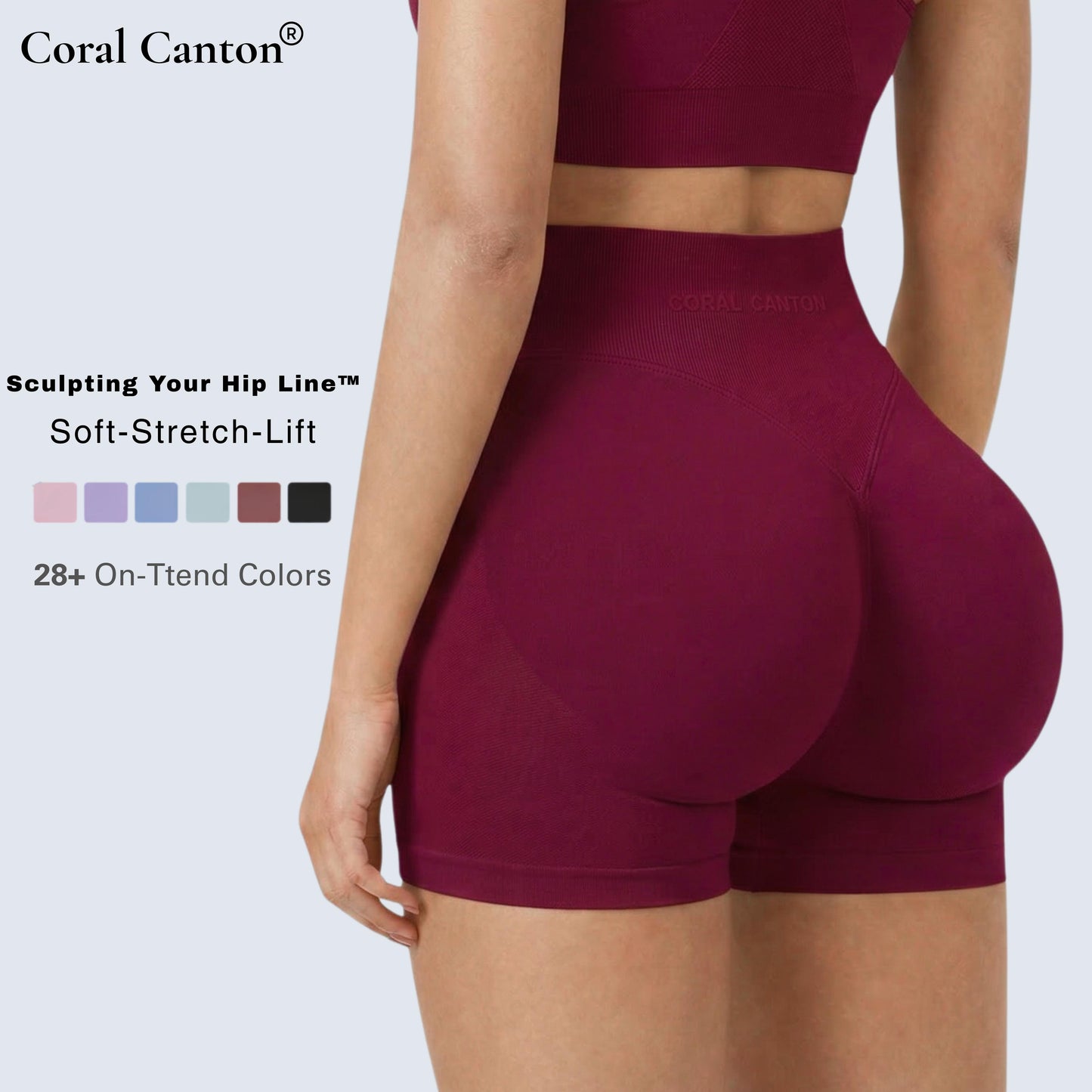 🔥Factory Promotion🔥High Waistband Butt Lifting Summer Vibes Sports Shorts
