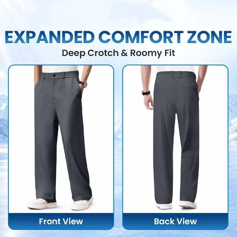 Ultra Comfort Ice Silk Flexible Casual Pants