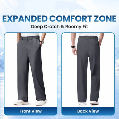 Ultra Comfort Ice Silk Flexible Casual Pants