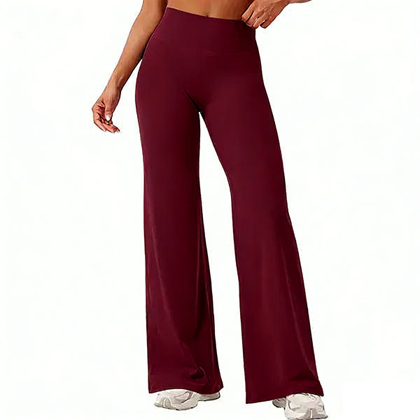 🔥 Women's High-Waist No-Front-Seam Tummy Control Sculpting Pants