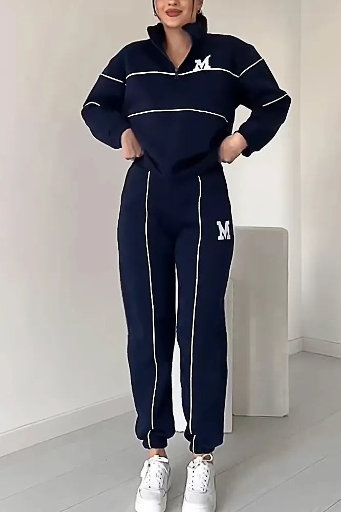 ⏰Final 2-Hour Clearance⚡ Women’S Casual Sporty “M” Two-Piece Sets