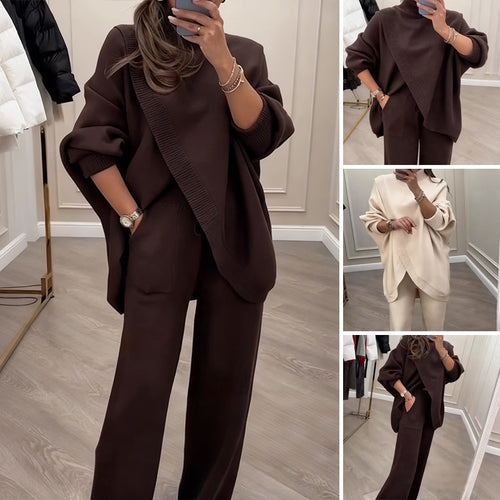 Women's Oversized Sweater & Pants Set