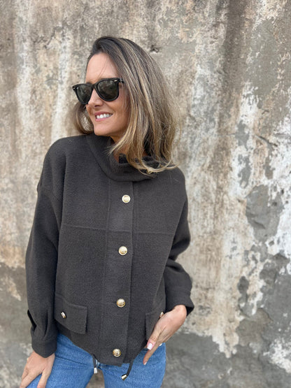 Casual And Comfortable Woolen Jacket