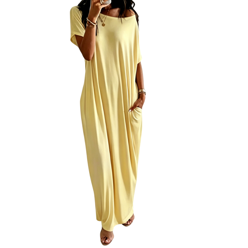 Women's Comfy Short Sleeve Nightdress