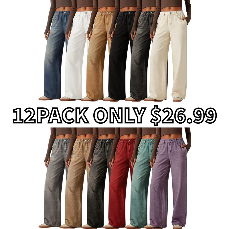 Women's Mid-Rise Casual Jeans