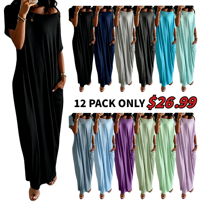 Women's Comfy Short Sleeve Nightdress