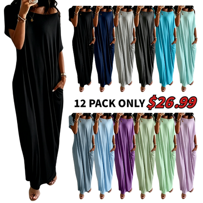 Women's Comfy Short Sleeve Nightdress
