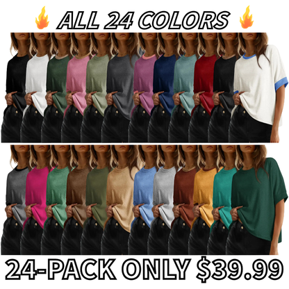 Women's Loose Soft Casual Basic T-Shirt
