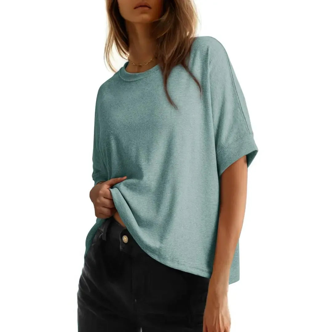 Women's Loose Soft Casual Basic T-Shirt