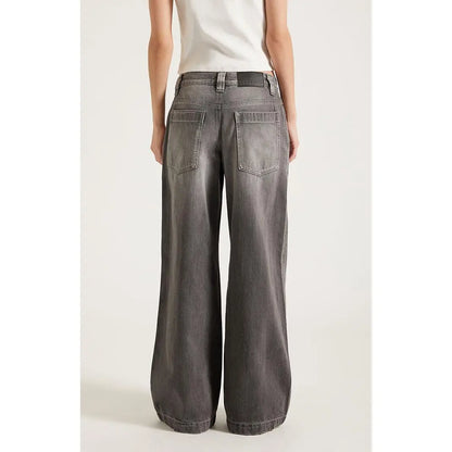 Women's Sloane Low Rise Ultra Baggy Jeans Gray Tinted