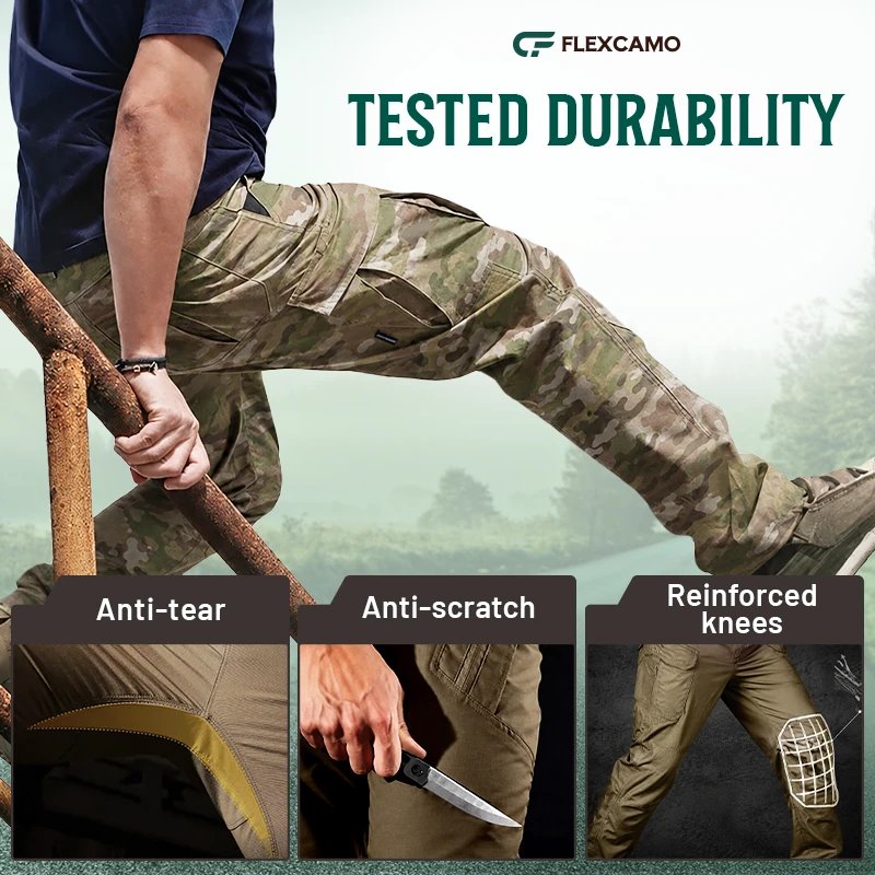 FlexCamo - Tactical Waterproof Pants