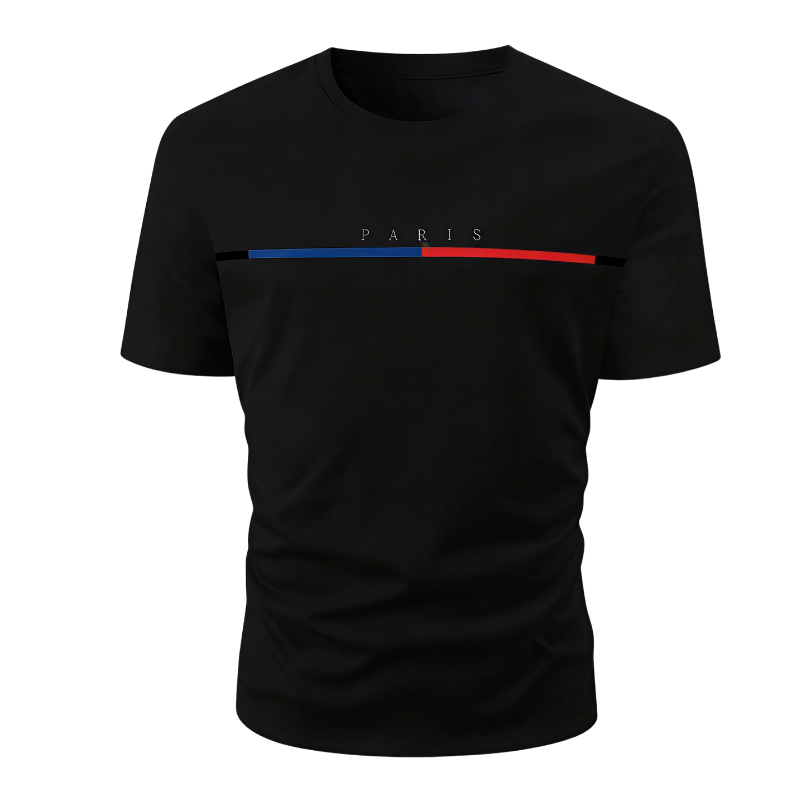 Men's Letter Graphic Tee Tops