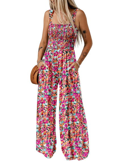 Women's One Piece Casual Loose Overalls Jumpsuits