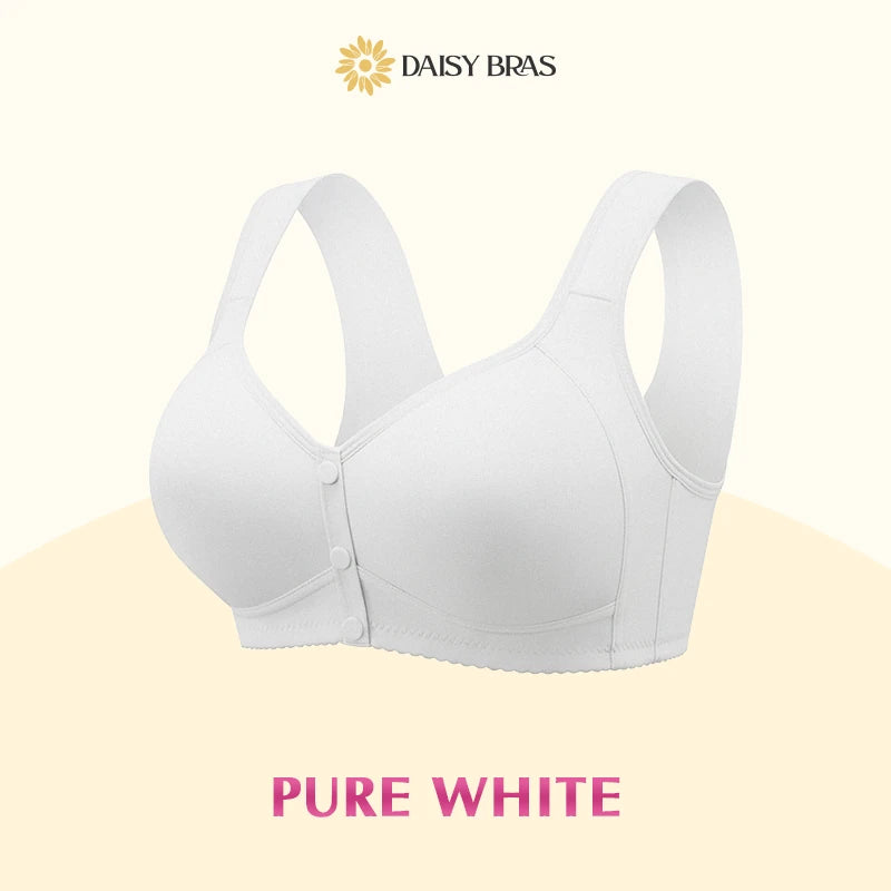 Daisy Bra - LAST DAY SALE 80% OFF - Comfortable & Convenient Front Button Bra