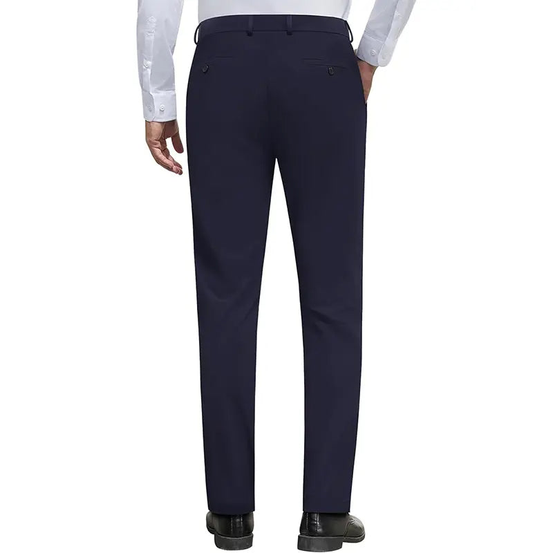 Men's Stretch Dress Pants No Iron Golf Pants
