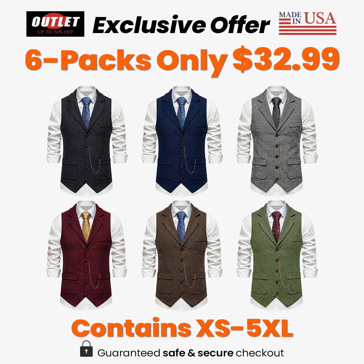 Men's Ultra Comfortable Waistcoat