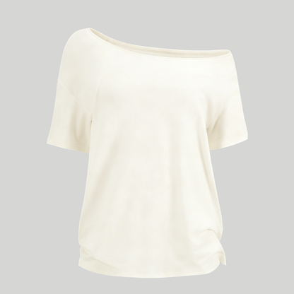 Women's Solid Basic Tee & Men's Muscle Slim Henley Shirts