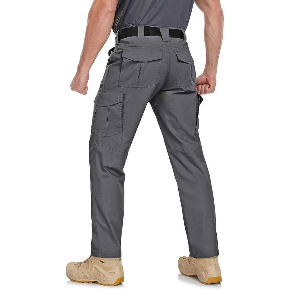 🔥Men's Ripstop Water-Resistant Cargo Pants,Ripstop Water Resistant Hiking Work Pants