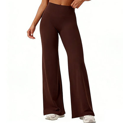 🔥 Women's High-Waist No-Front-Seam Tummy Control Sculpting Pants