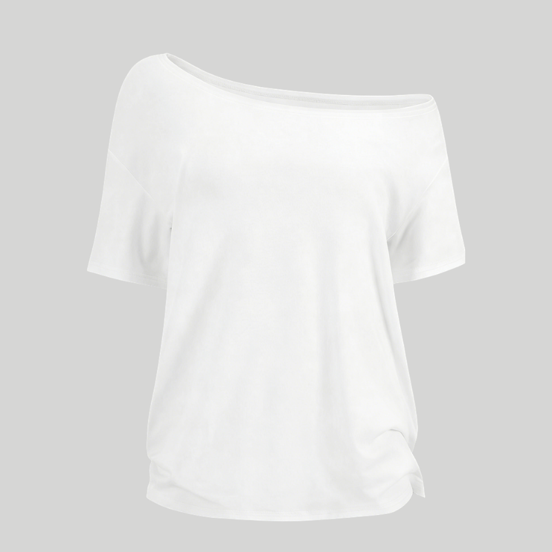 Women's Solid Basic Tee & Men's Muscle Slim Henley Shirts