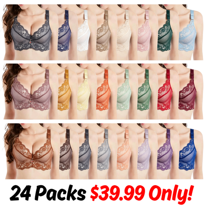 Padded Push Up Lace Bras for Women