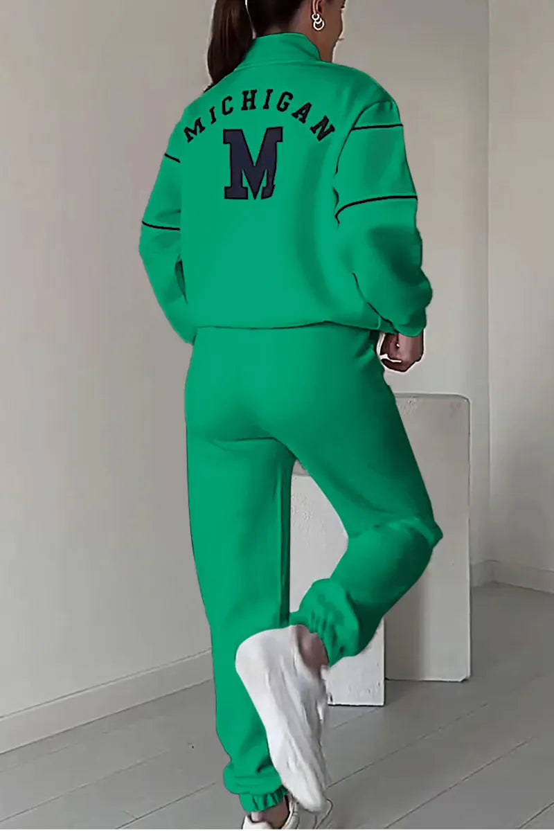 ⏰Final 2-Hour Clearance⚡ Women’S Casual Sporty “M” Two-Piece Sets