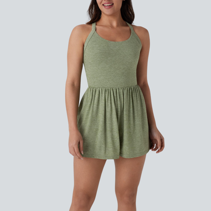 2-in-1 Romper-Easy Peezy Edition Dresses
