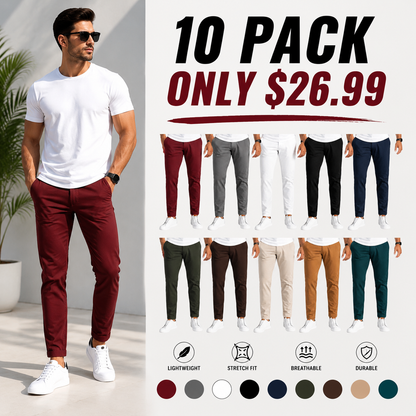 🔥Men's Slim Fit Stretch Golf Pants🔥