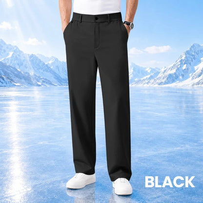Ultra Comfort Ice Silk Flexible Casual Pants