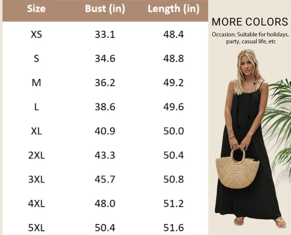 Women's Cotton Linen Backless Loose Dress