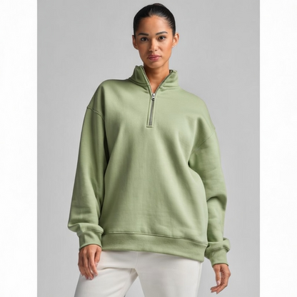 💘 Valentine’s Day Sale 💘 Basic Quarter Zip Mock Neck