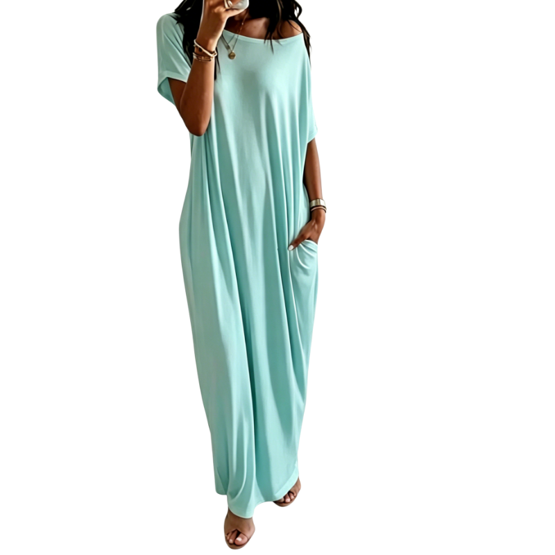 Women's Comfy Short Sleeve Nightdress