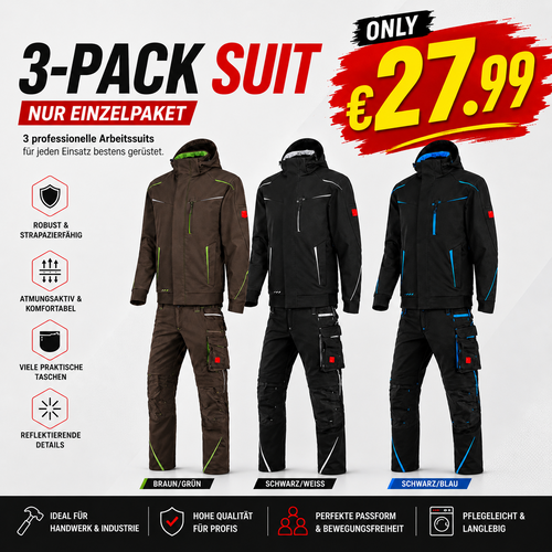 Letzter Verkaufstag-Softshelljacke x Bundhose Set