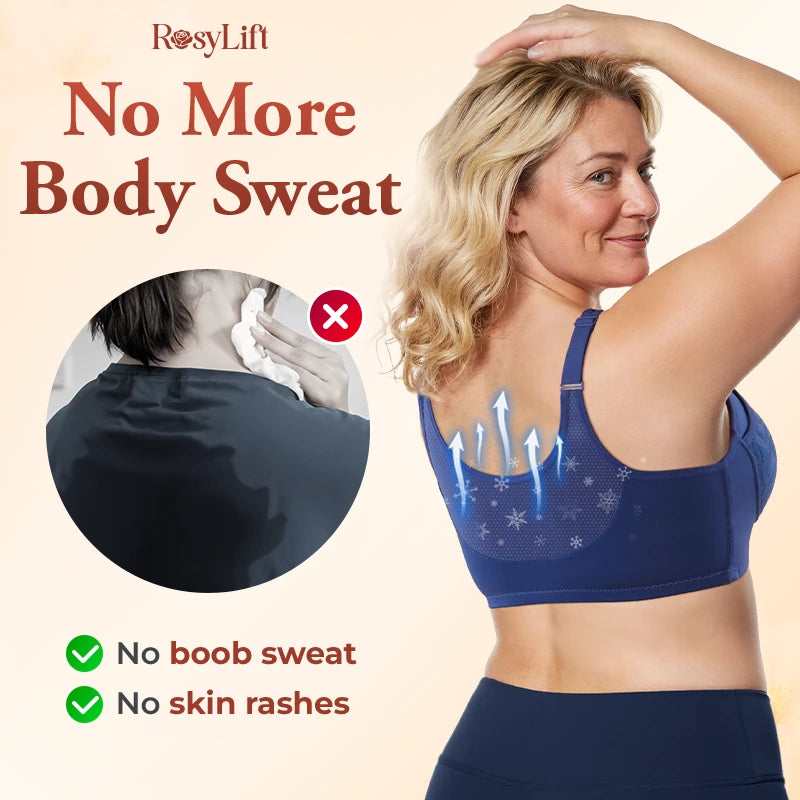 RosyLift - Ultimate Lifting Bounce Control Front Zipper Bra