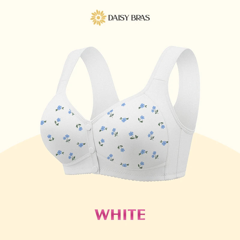 Daisy Bra - LAST DAY SALE 80% OFF - Comfortable & Convenient Front Button Bra