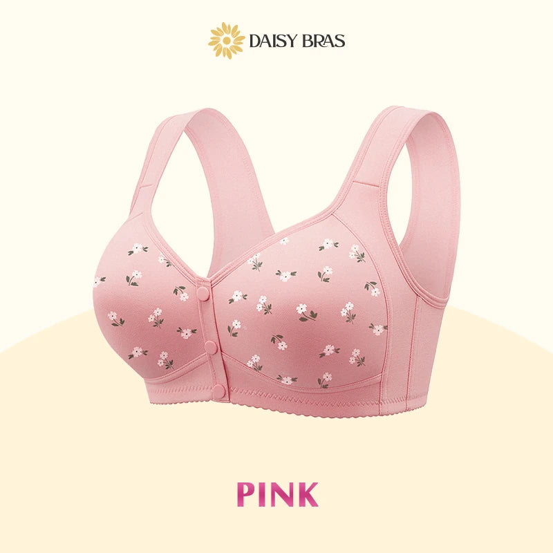 Daisy Bra - LAST DAY SALE 80% OFF - Comfortable & Convenient Front Button Bra