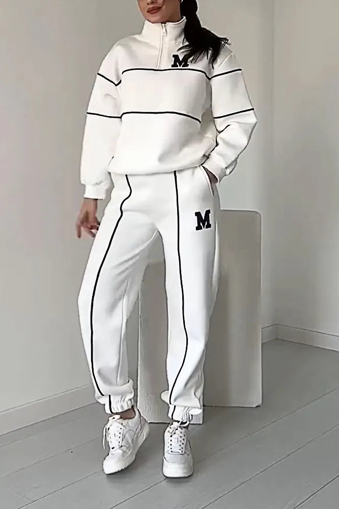 ⏰Final 2-Hour Clearance⚡ Women’S Casual Sporty “M” Two-Piece Sets