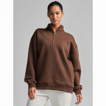 💘 Valentine’s Day Sale 💘 Basic Quarter Zip Mock Neck
