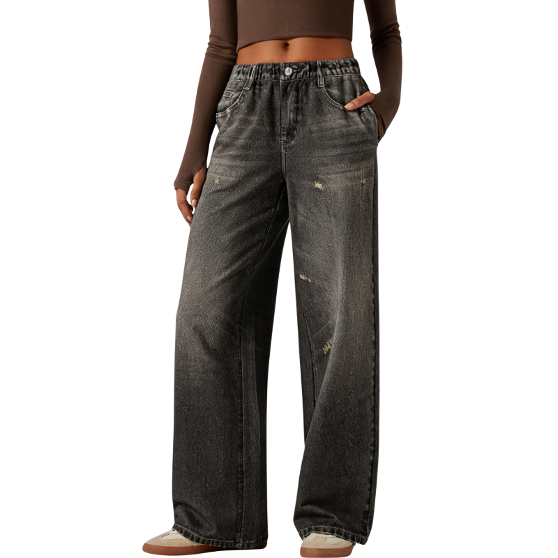Women's Mid-Rise Casual Jeans