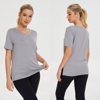 1/3 Pack Women's Plus Size Short/Long Sleeve T-Shirts